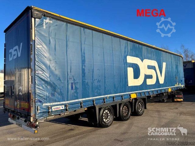 Auflieger mit Pritsche & Plane Schmitz Cargobull Semitrailer Curtainsider Mega