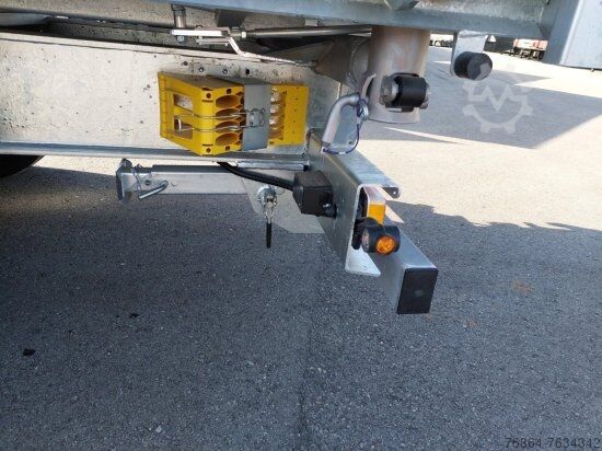 Three-way tipper trailer HUMBAUR HTK185524 TANDEM 3-SEITENKIPPER VERZINKT,