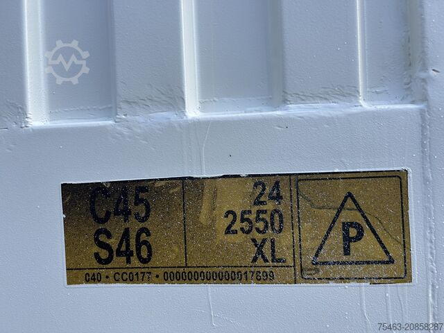 Mobile box van body with doors KRONE 782 BOX CON PORTE