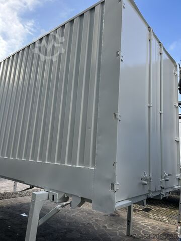 Mobile box van body with doors KRONE 782 BOX CON PORTE