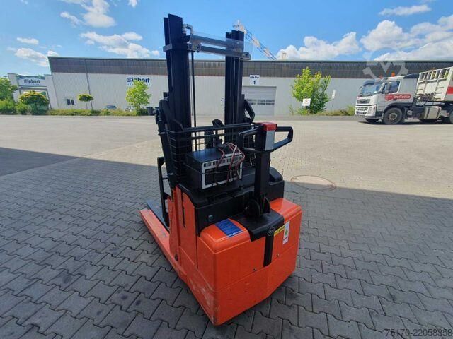 High-lift order picker forklift Toyota RWE 120 / Schubmaststapler / Duplex:2.9m / 257h!