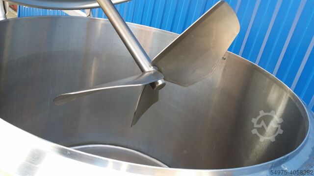 Agitator container coolable stainless steel tank  10353