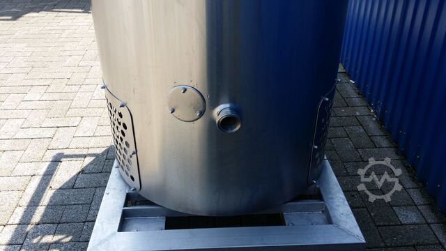 Agitator container coolable stainless steel tank 10353