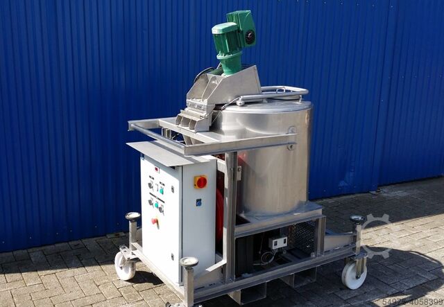 Agitator container coolable stainless steel tank  10354