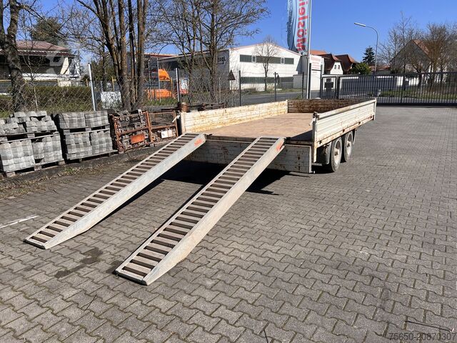 Tieflader Anhänger HIRTH TT  Tandemtieflader