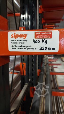 Double-sided long goods cantilever rack SIPAG 