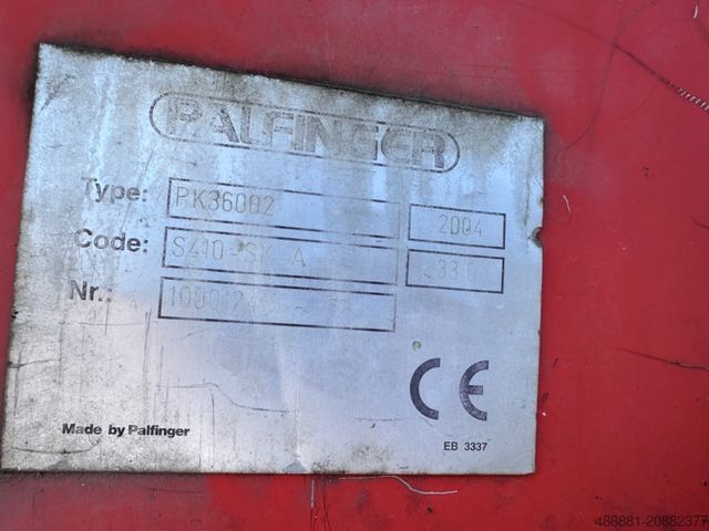 Flatbed truck MAN TGX 26.400FG 6x2   Palfinger 36002