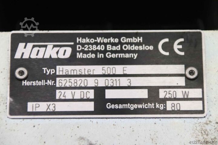 Lüfter Gebläse SPAL Hako 008-B37/C-42D  Hamster 500 E