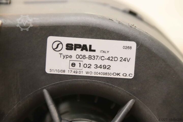 Fan blower SPAL Hako 008-B37/C-42D Hamster 500 E