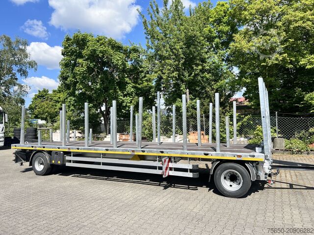 Anhänger mit offener Pritsche Möslein T 2 Plato 7,60 m  2 Achs Jumbo- Plato- Anhänger Mega