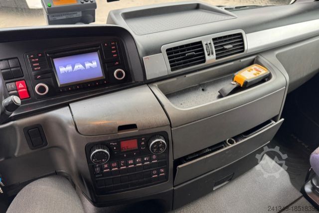 Flatbed truck with tarp MAN TGS 18.440 4x2