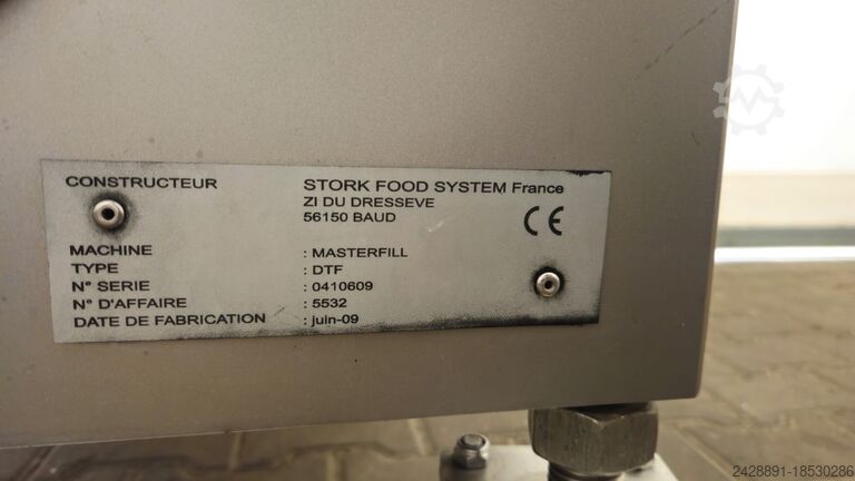 Mehrbahniger Portionierer Stork DTF Masterfill 5