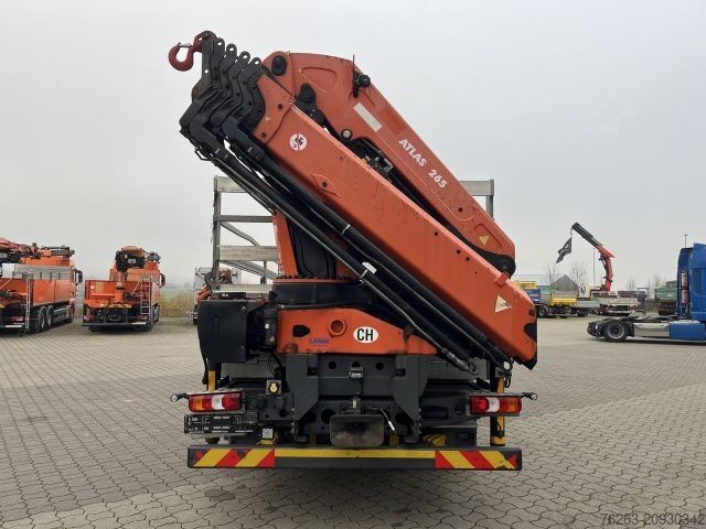 Flatbed truck MERCEDES-BENZ Actros 2545 6x2 Effer - Atlas 265-A6 / Lenk- Lif