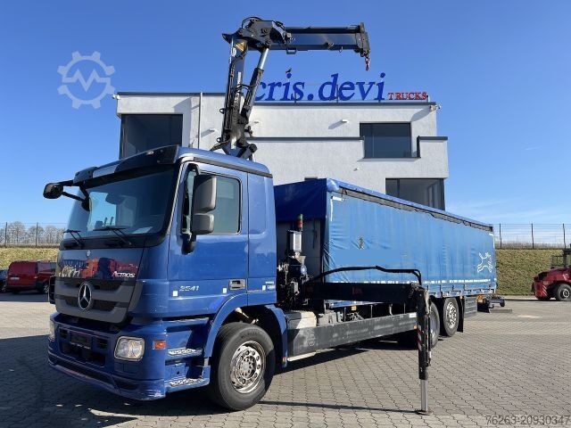Truck mounted crane MERCEDES-BENZ 2541 6x2 Atlas 135.2E Pritsche 8,20 m Ausziehbar