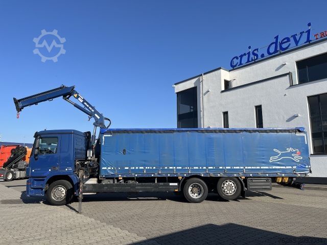 Truck mounted crane MERCEDES-BENZ 2541 6x2 Atlas 135.2E Pritsche 8,20 m Ausziehbar