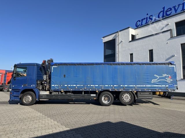 Flatbed truck MERCEDES-BENZ 2541 6x2 Atlas 135.2E Pritsche 8,20 m