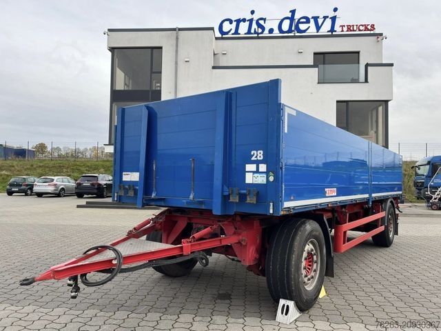 Open trailer KEMPF PA18 Baustoff