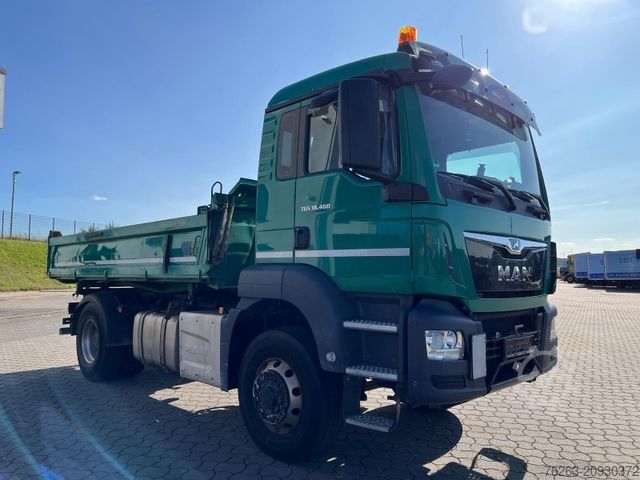 Tipper truck MAN TGS 18.460 4X4 H BL Kipper