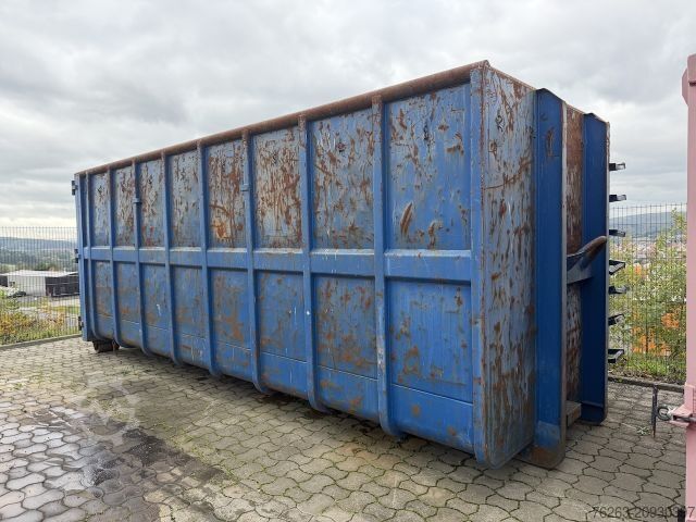 Roll-off tipper truck MERCEDES-BENZ Abrollcontainer / Abrollmulde 37 cbm