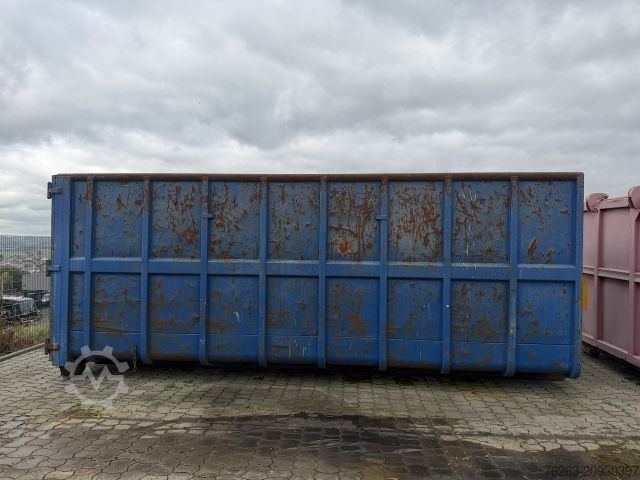 Roll-off tipper truck MERCEDES-BENZ Abrollcontainer / Abrollmulde 37 cbm