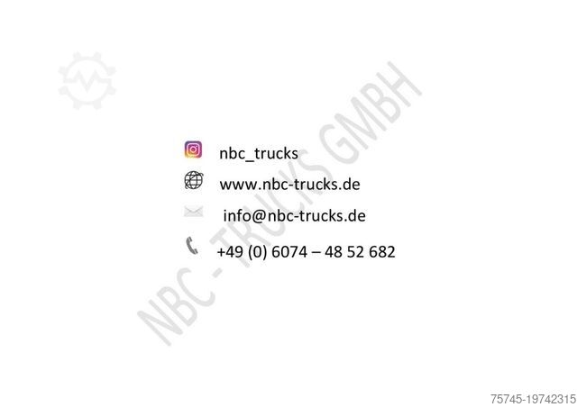 Gefahrgut LKW MERCEDES-BENZ ACTROS 1846 * 2X NEBENANT. * ADR * ACC * 2X VORH
