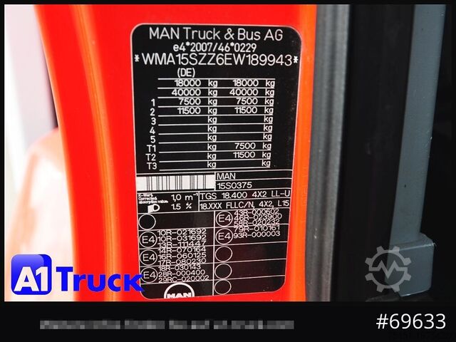 Car carrier truck MAN 18.400 TGX, Autotransporter Kässbohrer,