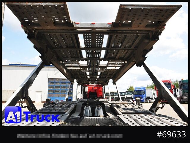 Autotransporter LKW MAN 18.400 TGX, Autotransporter Kässbohrer,