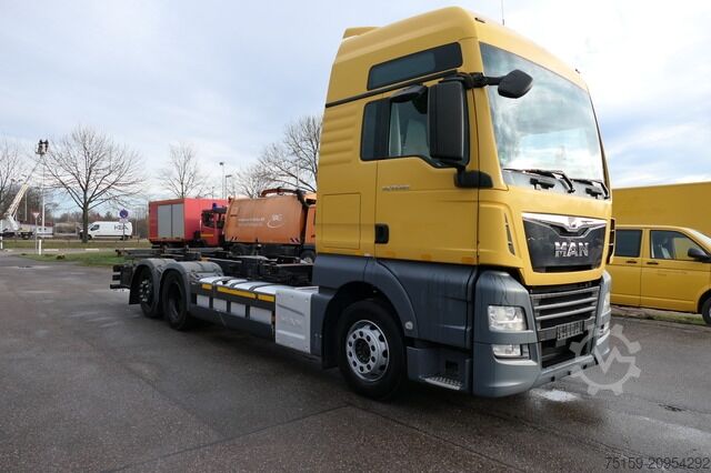 Swap body truck man TGX 26.420 6x2 KLIMA AHK Lenkachse