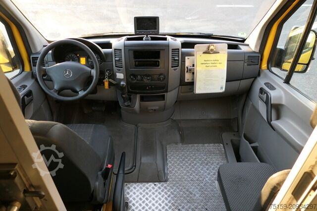 Box van mercedes-benz SPRINTER 310 CDI MAXI EURO-5 KOFFER REGALE KAMERA DURCHGANG