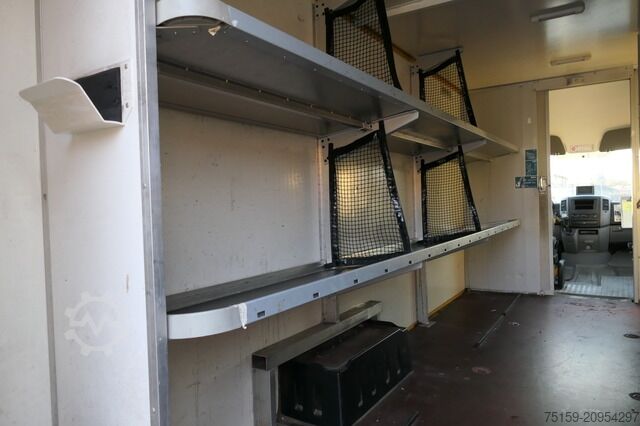 Box van mercedes-benz SPRINTER 310 CDI MAXI EURO-5 KOFFER REGALE KAMERA DURCHGANG