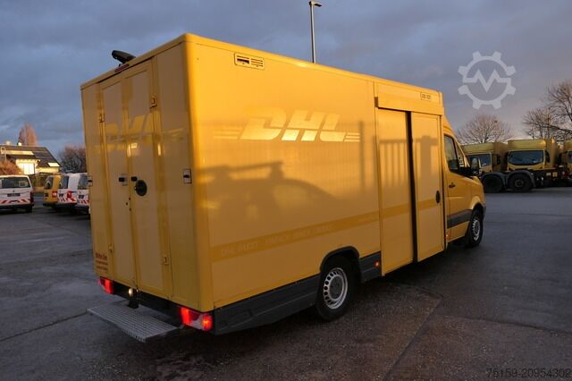 Box van mercedes-benz SPRINTER 310 CDI MAXI EURO-5 KOFFER REGALE KAMERA DURCHGANG