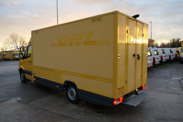 Box van mercedes-benz SPRINTER 310 CDI MAXI EURO-5 KOFFER REGALE KAMERA DURCHGANG