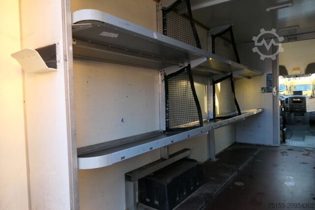 Box van mercedes-benz SPRINTER 310 CDI MAXI EURO-5 KOFFER REGALE KAMERA DURCHGANG