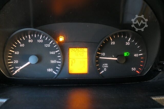 Box van mercedes-benz SPRINTER 310 CDI MAXI EURO-5 KOFFER REGALE KAMERA DURCHGANG