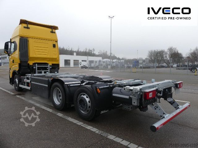 Swap body truck IVECO AS260S46Y/FS CM CNG