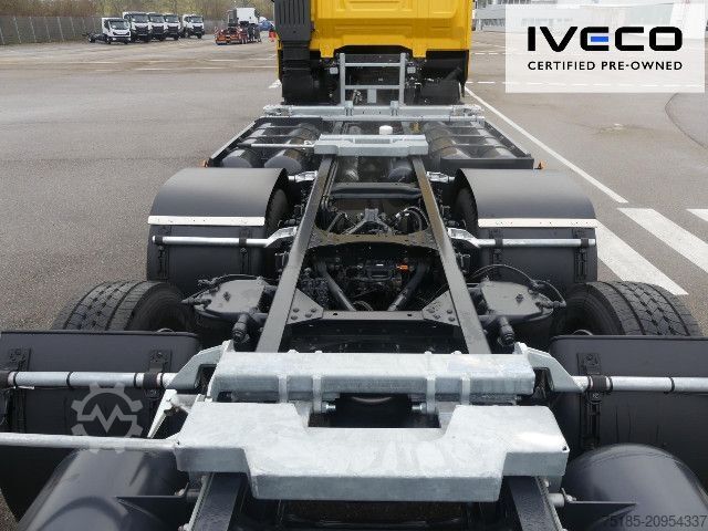 Swap body truck IVECO AS260S46Y/FS CM CNG