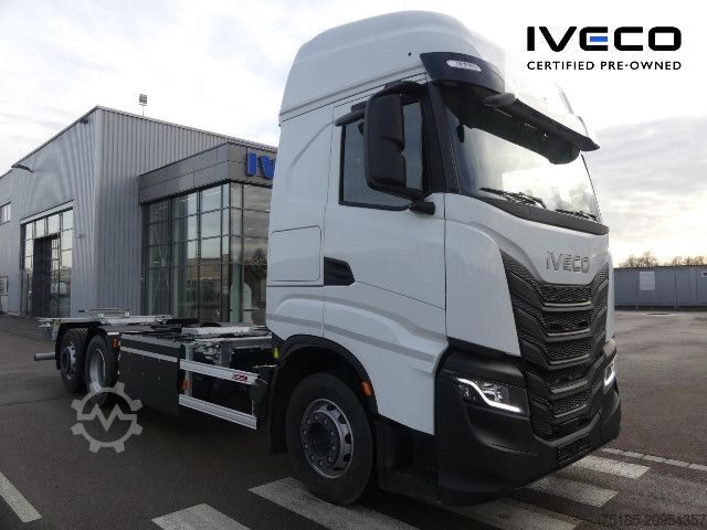 Swap body truck IVECO AS260S50Y/FS CM CNG