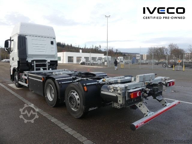 Swap body truck IVECO AS260S50Y/FS CM CNG
