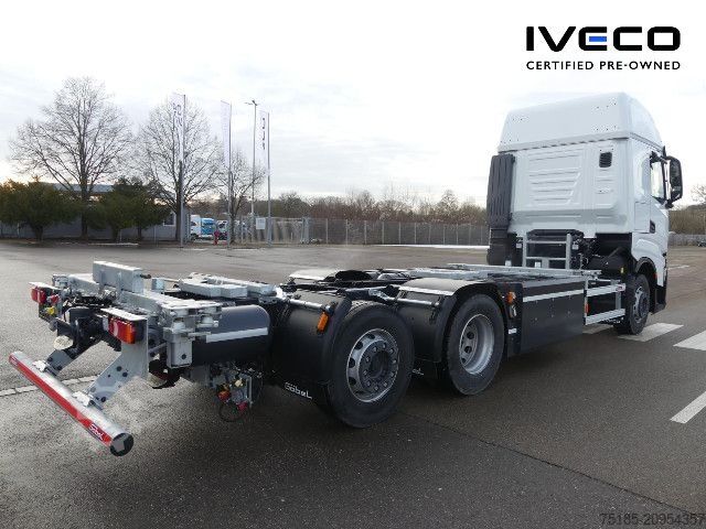 Swap body truck IVECO AS260S50Y/FS CM CNG