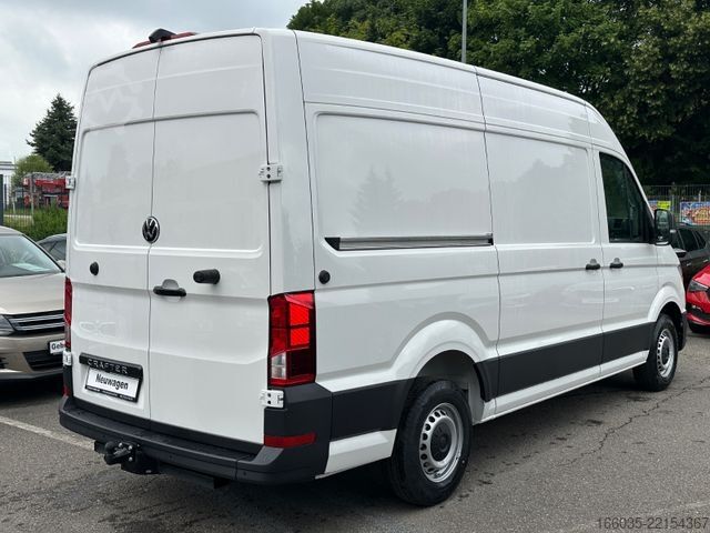 High top van VOLKSWAGEN Crafter Kombi Kasten 35 L3H3 AHK LED 270Türen
