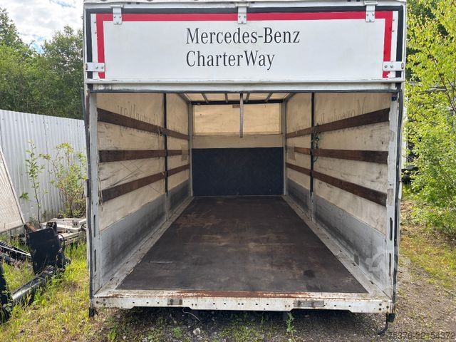 Flatbed truck with tarp  Atego Saxas Plane Aufbau