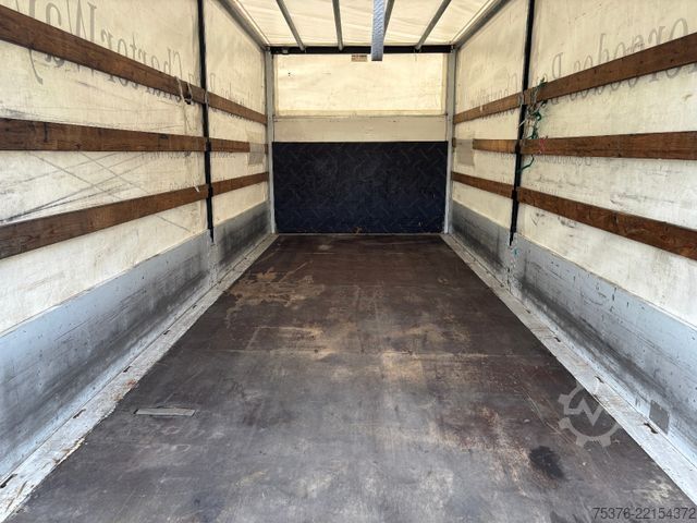 Flatbed truck with tarp  Atego Saxas Plane Aufbau