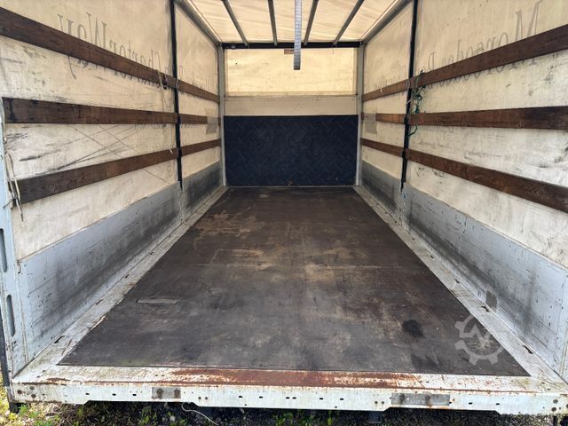 Flatbed truck with tarp  Atego Saxas Plane Aufbau