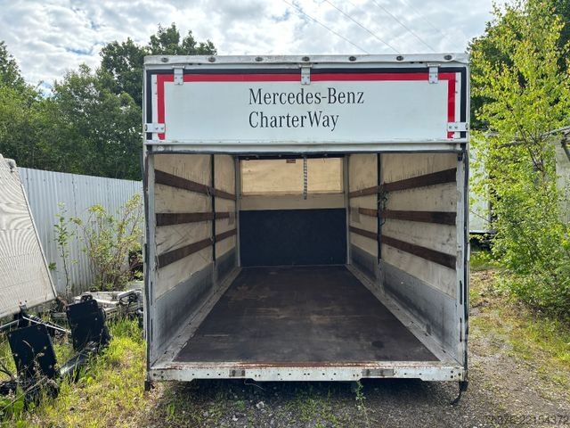 Flatbed truck with tarp  Atego Saxas Plane Aufbau