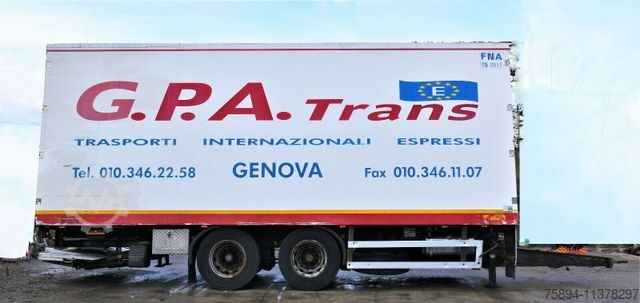 Reefer trailer  ROLFO C201 KÜHLKOFFER 7,71 m*