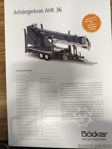 Mobilkran Böcker AHK 36/2400