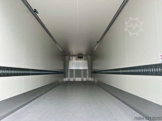 Low loader semitrailer KRONE SE CITY KüHLER, CARRIER 1550, 1-ACHSAUFLIEGER MIT HEBEBüHNE
