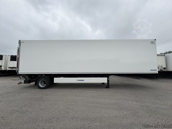 Low loader semitrailer KRONE SE CITY KüHLER, CARRIER 1550, 1-ACHSAUFLIEGER MIT HEBEBüHNE