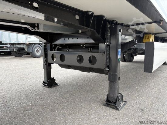 Low loader semitrailer KRONE SE CITY KüHLER, CARRIER 1550, 1-ACHSAUFLIEGER MIT HEBEBüHNE