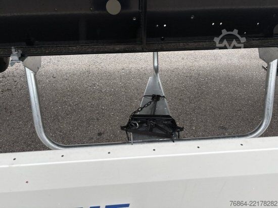 Low loader semitrailer KRONE SE CITY KüHLER, CARRIER 1550, 1-ACHSAUFLIEGER MIT HEBEBüHNE